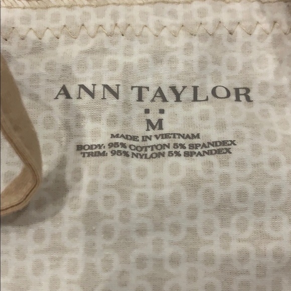 Ann Taylor Tank Top Size Medium - Picture 4 of 5